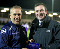Tony Burman, Manager of the Month