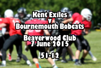Kent Exiles v Bournemouth Bobcats, 7 June 2015