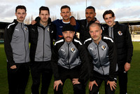 Dartford Team members show off their 'taches for MOVEMBER - awareness for Men's Health.