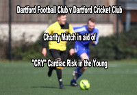 Dartford FC v Dartford Cricket Club Charity Match