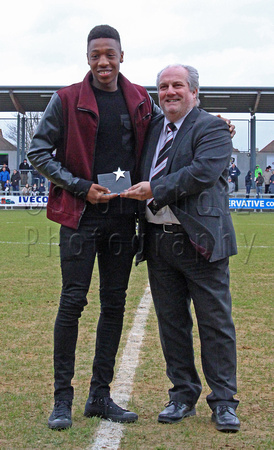 Ebou Adams, Player of the Month