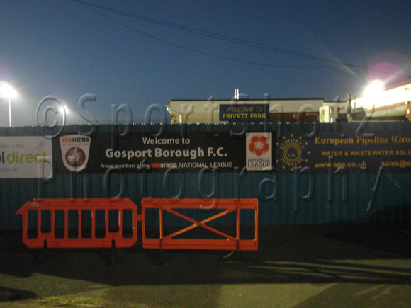 Gosport Borough FC v Dartford, 23 February 2016.