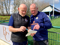 The Gaffer and Steve deliberate about the afternoon line-up