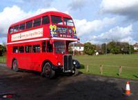 Not the team coach but a 1 947 bus for a party group.