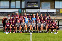 Team Picture, away kit with Downton sponsor 2023/24