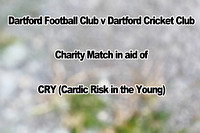 Dartford FC v Dartford CC Charity Match