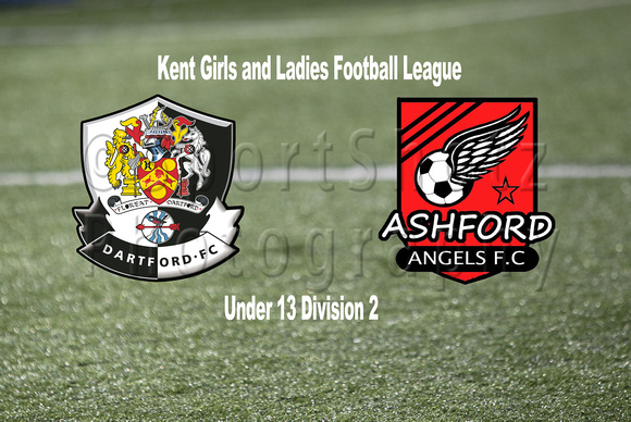 Dartford FC Girls U13 v Ashford Angels, Div 2