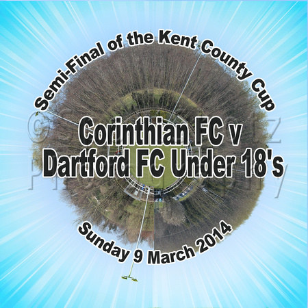 Corinthian FC v Dartford U18, Semi Final Kent Cup, 9 March 2014