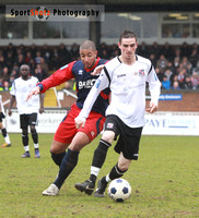 Bromley FC v Dartford fC 9 April 2012 2:1