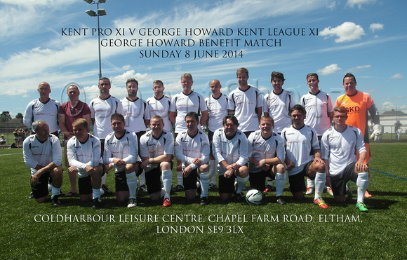George Howard Benefit Match, Sunday 8 June 2014