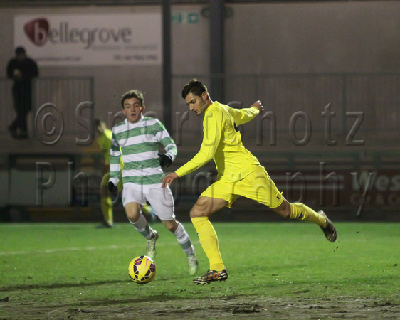 Celtic U21 v Villarreal U21, 21 January 2015
