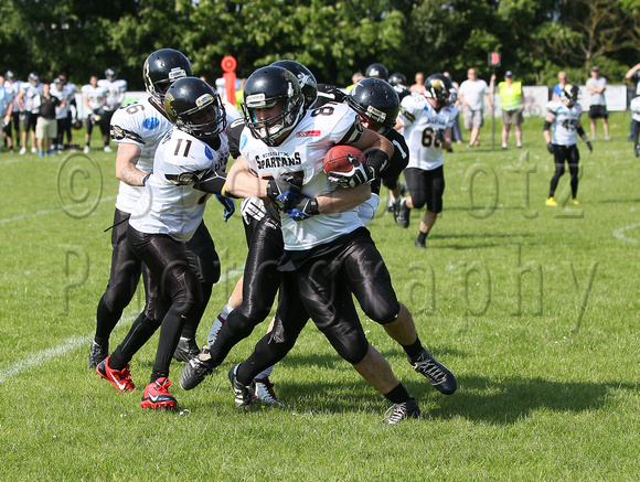 Kent Exiles 38 Essex Spartans 6, 18 May 2014