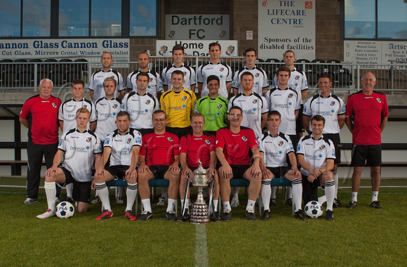 2011-12 season Dartford FC Team shot