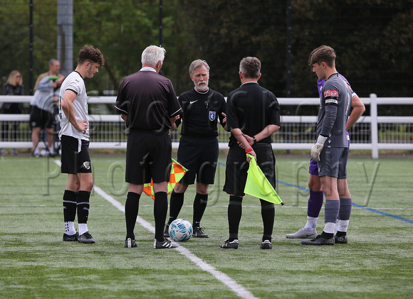 15 May 2024. Dartford Whites win 3 (Ashton Day, J. Kpaka, George Whitefield) Giseley 1 in the National Youth Alliance Champions of Champions Semi Final.