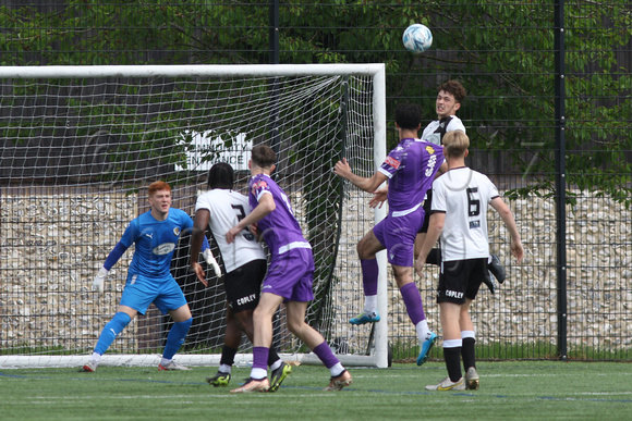 15 May 2024. Dartford Whites win 3 (Ashton Day, J. Kpaka, George Whitefield) Giseley 1 in the National Youth Alliance Champions of Champions Semi Final.