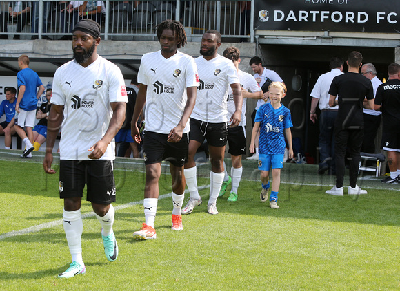 17 August 2024. Dartford hosted Canvey Island and win 2;0 (Sam Odaudu 62', Tyler Christian-Law 82') for the first home win of the season.