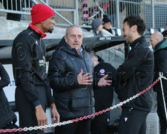 14 December 2024. Dartford 2 (Callum Jones 22', Olly Box 73') Dulwich Hamlet 2 (Luke Wanadio 45+3, Ralfi Hand 62')