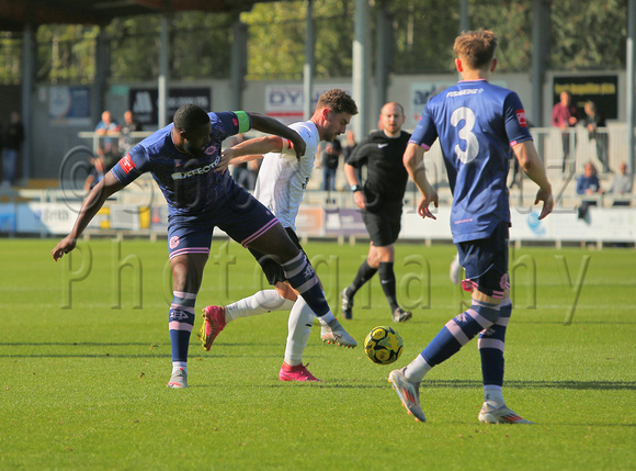 5 October 2024. Dartford 0 Dulwich Hamlet 1 (Luke Wanadio 53') to knock the Darts out of the Isuzu FA Trophy.