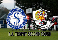 Swindon Supermarine v Dartford - Isuzu FA Trophy Second Round. Swindon win 4:0.