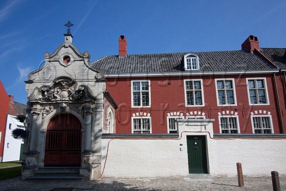 The Our Lady Ter Hoyen beguinage, one of the three beguinages in