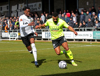 Dartford v Hemel Hempstead Town. 1:1 draw thanks to a 90' goal from Marcus Dinanga.