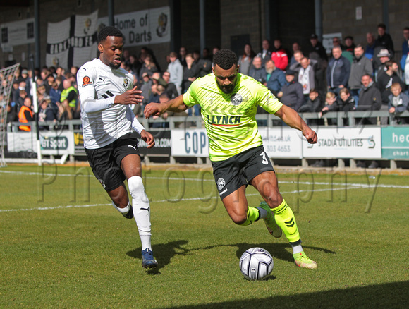 Dartford v Hemel Hempstead Town. 1:1 draw thanks to a 90' goal from Marcus Dinanga.