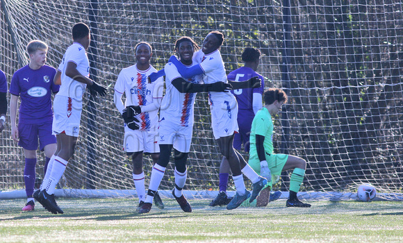 18 January 2023. Dartford U19 Yellows v Crystal Palace Valenti in the SCL Challenge Cup - Crystal Palace win 0:3.