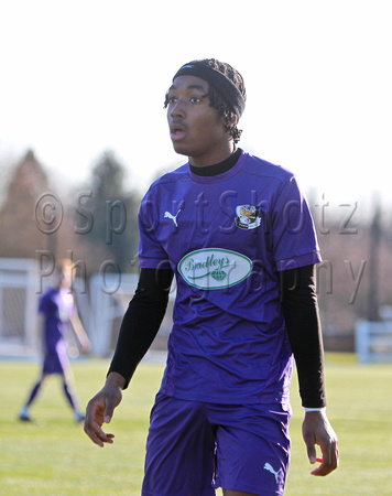 18 January 2023. Dartford U19 Yellows v Crystal Palace Valenti in the SCL Challenge Cup - Crystal Palace win 0:3.