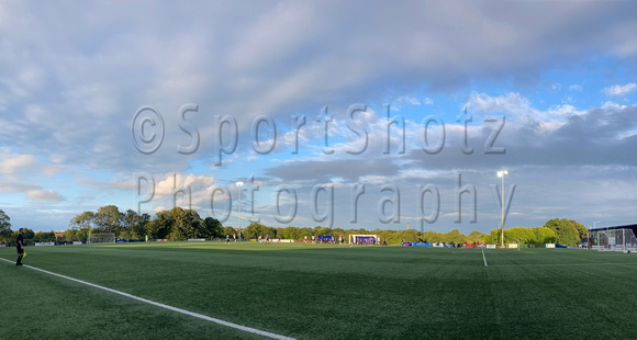 16 July 2024. Ady Pennock's squad play Margate at Hartsdown Park, result 2:2 draw.