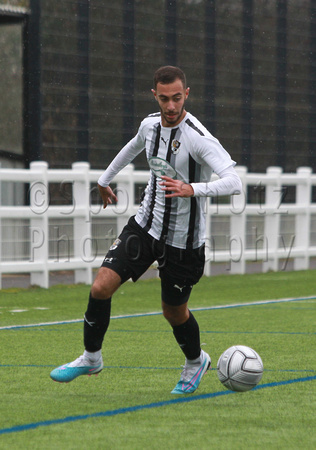 22 February 2023. Dartford U19 Whites 0 v Woking U19 (Youth and Academy) 1 in the National League Academy Cup Quarter Final