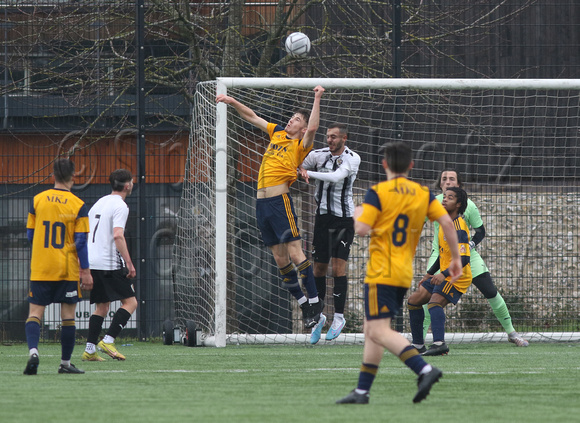 22 February 2023. Dartford U19 Whites 0 v Woking U19 (Youth and Academy) 1 in the National League Academy Cup Quarter Final