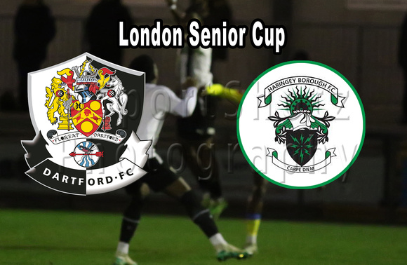Dartford 1: 2 Haringey Borough in the London Senior Cup