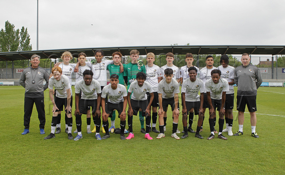 13 May 2023. Dartford U16s played JP Pro Football in a friendly match on the main pitch at Bericote Powerhouse Princes Park. U16s win 3:2.