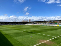 The pitch is match ready thanks to Jay Berkhauer