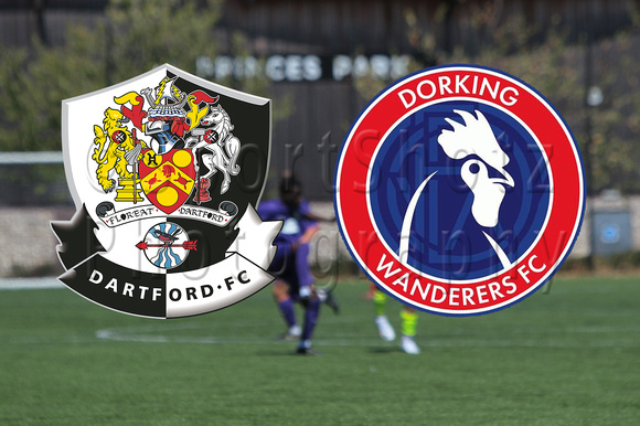 Dartford Reds 5 v Dorking 0 pre-season U19 Academy match.