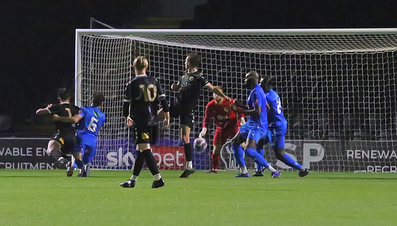 15 October 2024. Bromley 3 (Charlie Paye 9', 13', Emmanuel Deh 37') Dartford 1 (George Whitefield 18') in the Kent Senior Cup