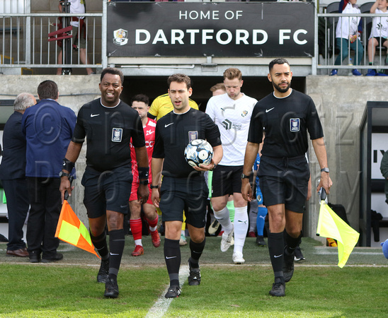 Dartford 1 (George Whitefield 66'), Carshalton Athletic 4 (Kola Salami 11', Brian Ifeanyi 45', Nabeel Ghannam 82', 90')