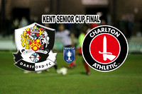 Dartford v Charlton Athletic, Kent Senior Cup Final