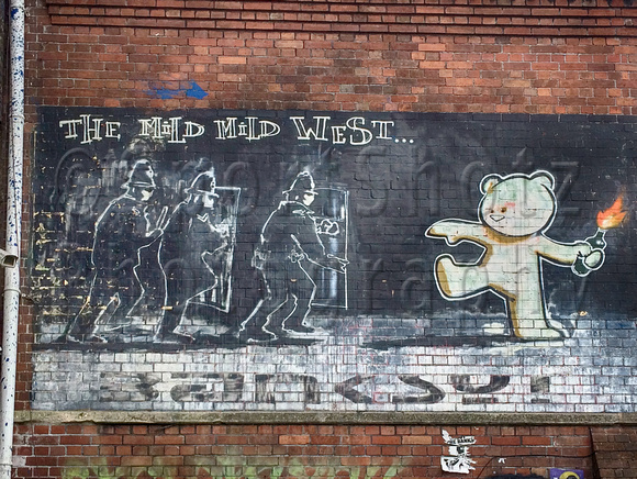 Banksy - The mild mild west
