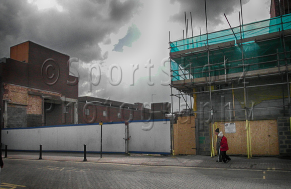 Dartford seems mainly demolished building sites