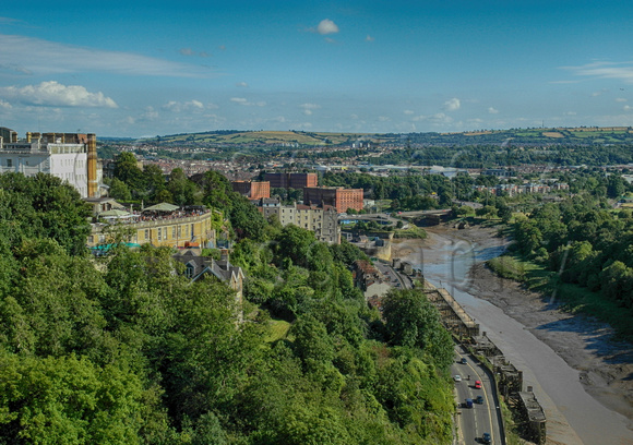 View from Clifton Suspension Bridge