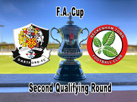 Dartford 1 Beckenham Town 2 in the FA Cup 2nd Qualifying Round
