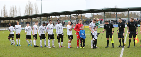 26 December 2024. Boxing Day match Dartford 2 (Olly Box 58', 62') Cray Wanderers 1 (Joshua Williams 29').