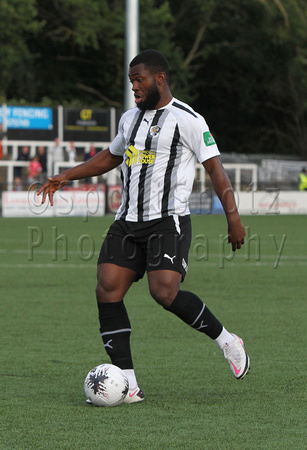 25 July 2023. Pre-season match against Bromley FC. Bromley win 2:1 (Cheek 25', Dennis 40') (Barzey 26').