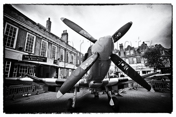Replica Spitfire in Dartford