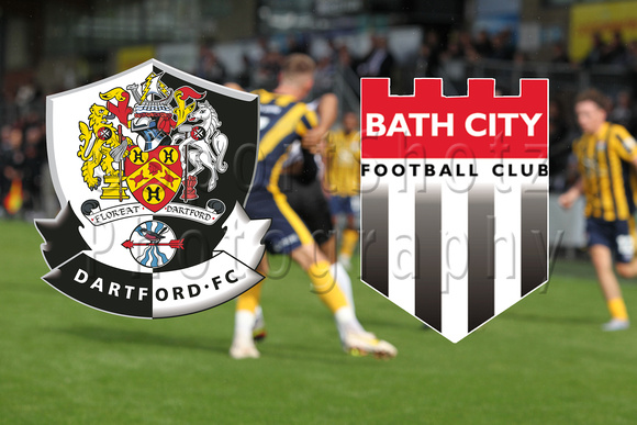 5 August 2023. First match of the 2023/24 season. Result 3:3 draw (Dartford Tyrell Miller-Rodney 45+4', Luke Coulson 66', 84'. Bath City Ewan Clark 72', Scott Wilson 75', Jordan Thomas 90+5'.)