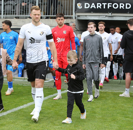 31 August 2024. FA Cup First Qualifying Round - Dartford 6 (Eddie Dsane 42', Ollie Box 45+2', 49', Ben Allen 69', 75', Callum Jones 87'). Marlow FC 2 (Kareem Akinnibi 64'(p), Brandon Curtis 71').