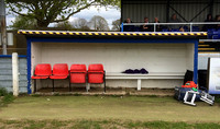 Hungerford Town dugout