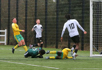 11 December 2024. Dartford Whites 2, Dover Athletic 3 in the National League Academy Cup First Round match at Princes Park.