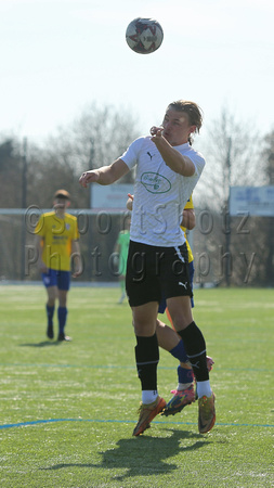 19 March 2025. Dartford Whites 3 Woking 4 in the National League U19 Alliance South Division match at Princes Park.